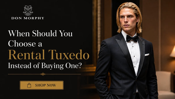 When Should You Choose a Rental Tuxedo Instead of Buying One?