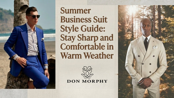 Summer Business Suit Style Guide: Stay Sharp and Comfortable in Warm Weather