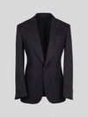 Onyx Single-Button Peak-Lapel Suit Jacket 07