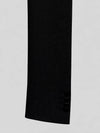 Onyx Jet Half-Bead Diagonal Peak-Lapel Double-Breasted Tuxedo Jacket 10