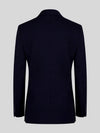 Midnight Navy Two-Button Notch-Lapel Suit Jacket 09