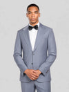 Slate Blue-Grey Two-Button Notch-Lapel Suit Jacket 02