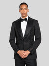 Onyx Jet Crystal-Dot Peak-Lapel Tuxedo Jacket 02