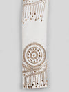 Ivory Gold Crystal Mandala Peak-Lapel Tuxedo Jacket 10