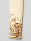 Cream Gold Crystal Cascade Peak-Lapel Double-Breasted Tuxedo Jacket 10