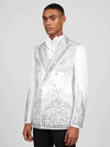 Ivory Silver Crystal Cascade Peak-Lapel Double-Breasted Tuxedo Jacket 03