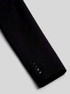 Onyx Fine Pick-Stitch Patch-Pocket Peak-Lapel Double-Breasted Tuxedo Jacket 10