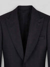 Onyx Single-Button Peak-Lapel Suit Jacket 08