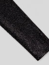 Onyx Glitter-Tweed Satin Shawl-Collar Single-Button Tuxedo Jacket 10
