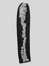 Onyx Silver Crystal Cascade Double-Breasted Tuxedo Jacket 10