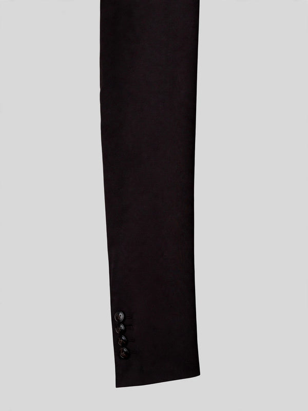 Espresso Two-Button Notch-Lapel Suit Jacket 10