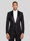 Onyx Jet Shawl-Collar Tuxedo Jacket 03