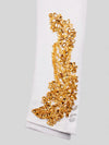 Ivory Gold Crystal Tuxedo Jacket 10