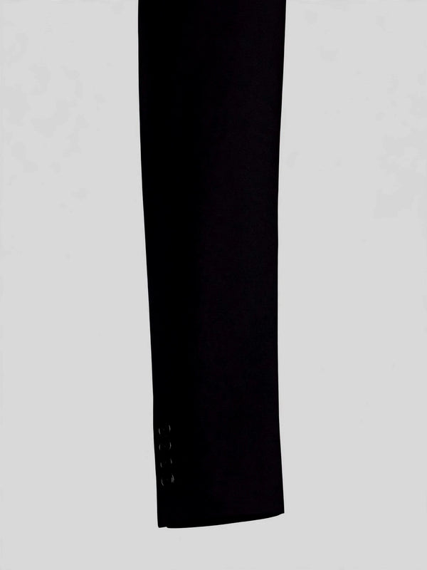 Onyx Patch-Pocket Two-Button Peak-Lapel Double-Breasted Tuxedo Jacket 10