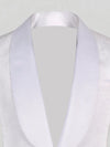 Ivory Jacquard Jetted-Pocket Satin Shawl-Collar Tuxedo Jacket 08