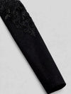 Onyx Jet Beaded-Swirl Shawl-Collar Tuxedo Jacket 10