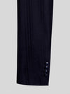 Midnight Navy Shadow-Stripe Peak-Lapel Double-Breasted Suit Jacket 10
