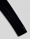 Onyx Pick-Stitch Patch-Pocket Peak-Lapel Double-Breasted Tuxedo Jacket 10