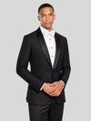 Onyx Classic Satin Shawl-Collar Tuxedo Jacket 03