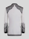 Ivory Jet Bead-Cascade Peak-Lapel Double-Breasted Tuxedo Jacket 09