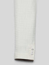 Ivory White Houndstooth Satin Peak-Lapel Double-Breasted Tuxedo Jacket 10