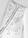 Ivory Silver Crystal Cascade Peak-Lapel Double-Breasted Tuxedo Jacket 08