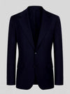 Midnight Navy Two-Button Notch-Lapel Suit Jacket 07