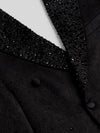 Onyx Jet Bead-Gradient Peak-Lapel Double-Breasted Tuxedo Jacket 08
