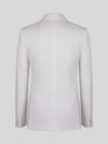 Ivory Three-Cuff Satin Shawl-Collar Tuxedo Jacket 09