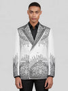 Ivory Jet Crystal Cascade Peak-Lapel Double-Breasted Tuxedo Jacket 04