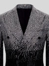 Onyx Silver Ombre Crystal Peak-Lapel Double-Breasted Tuxedo Jacket 08