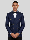 Royal Navy Gold-Button Slant-Flap Peak-Lapel Double-Breasted Suit Jacket 02