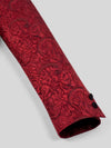 Crimson Paisley-Jacquard Satin Peak-Lapel Two-Button Double-Breasted Tuxedo Jacket 10
