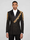 Onyx Gold Double-Breasted Tuxedo Jacket 03