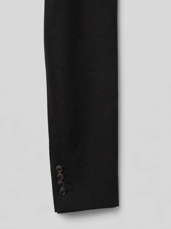 Onyx Single-Button Peak-Lapel Suit Jacket 10