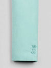 Mint Aqua Textured Shawl-Collar Tuxedo Jacket 10