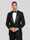 Onyx Classic Satin Shawl-Collar Tuxedo Jacket 02