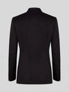 Onyx Jet Bead-Gradient Peak-Lapel Double-Breasted Tuxedo Jacket 09