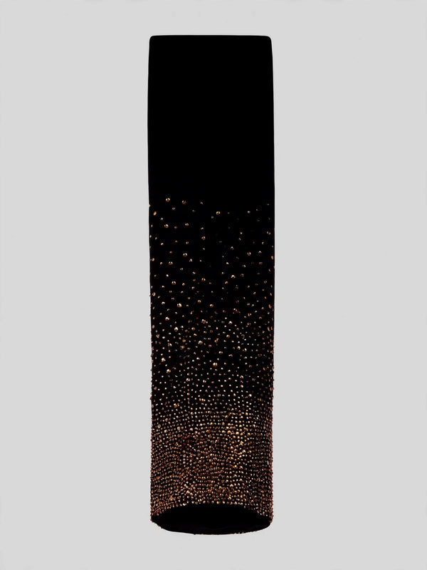 Onyx Gold Gradient Crystal-Dot Peak-Lapel Double-Breasted Tuxedo Jacket 10