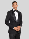 Onyx Jet Shawl-Collar Tuxedo Jacket 02