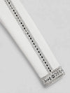 Ivory Silver Fern Crystal Peak-Lapel Double-Breasted Tuxedo Jacket 10