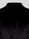 Onyx Grain-Textured Satin Peak-Lapel Double-Breasted Tuxedo Jacket 08