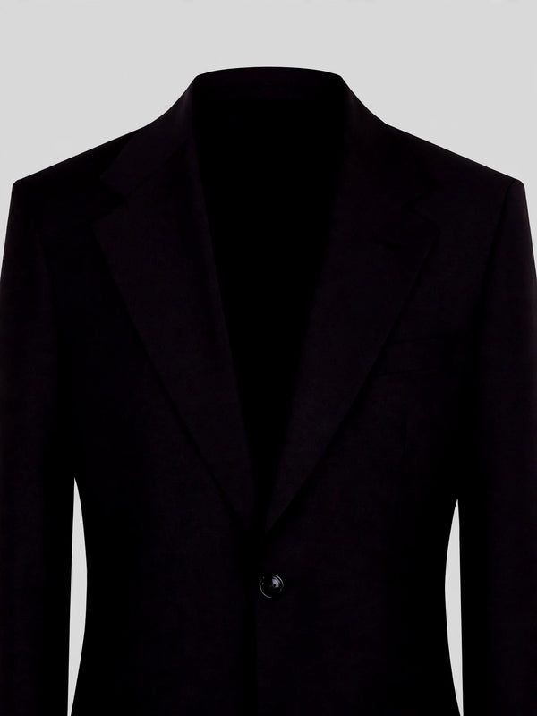 Onyx Two-Button Notch-Lapel Suit Jacket 08