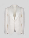Ivory Flap-Pocket Peak-Lapel Tuxedo Jacket 07