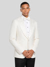 Ivory Flap-Pocket Peak-Lapel Tuxedo Jacket 03