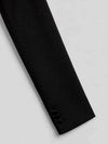 Onyx Jet Star-Bead Peak-Lapel Double-Breasted Tuxedo Jacket 10