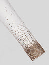 Ivory Gold Gradient Crystal-Dot Shawl-Collar Tuxedo Jacket 10