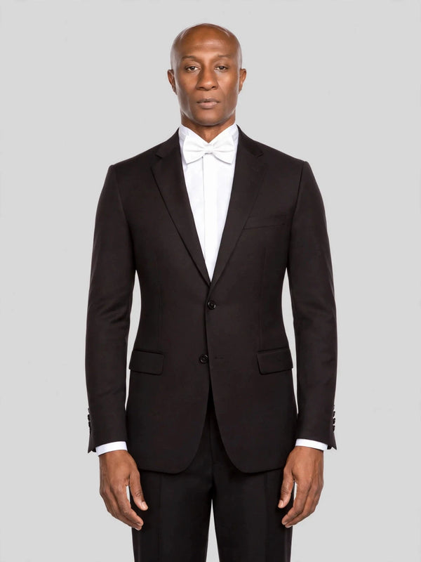 Onyx Two-Button Notch-Lapel Suit Jacket - cover