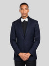 Midnight Navy Two-Button Notch-Lapel Suit Jacket 05