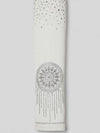 Ivory Silver Mandala-Lace Peak-Lapel Tuxedo Jacket 10